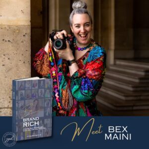 Meet Bex - Author Intro Graphic